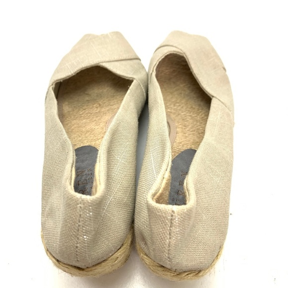 Ralph Lauren CECILIA Linen Espadrille Wedges sz 9 - Picture 11 of 16